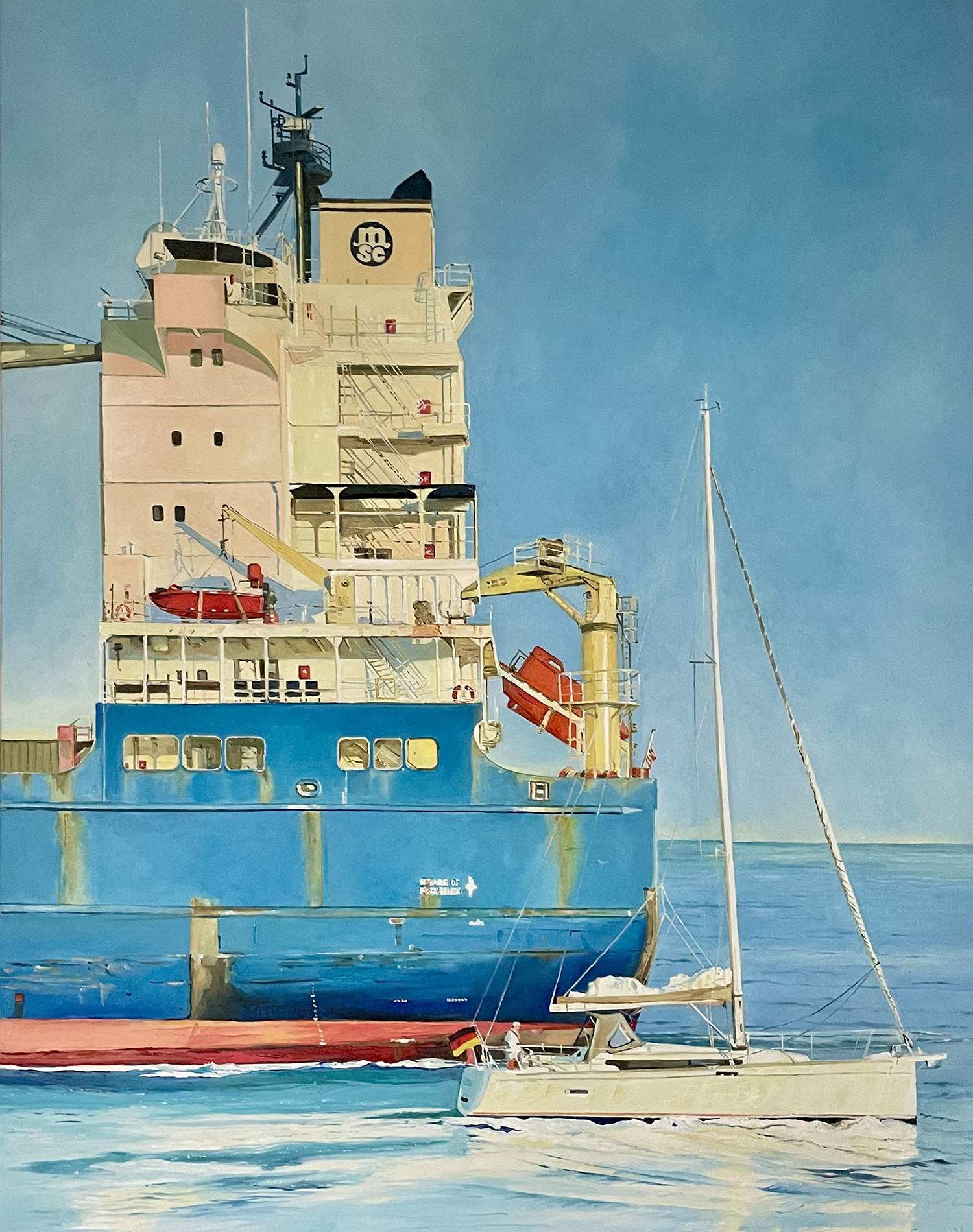 Gemälde Contrast von Kirsten Serowski